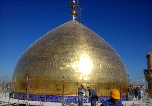 جدیدترین تصاویر از آخرین وضعیت حرم مطهر علوی در آستانه رونمایی