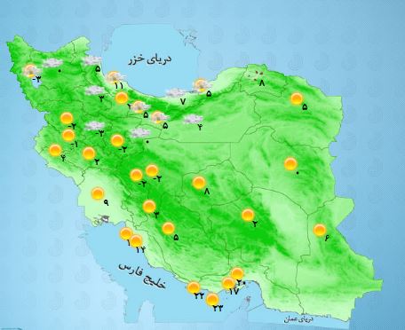 در هیچ استانی باران نخواهیم داشت+ جدول