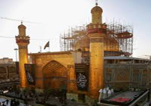 رونمایی از گنبد امام علی در 17 ربیع الاول