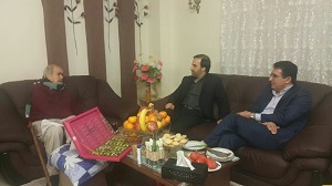 مهدی شفیعی به عیادت ولی اله شیراندامی رفت