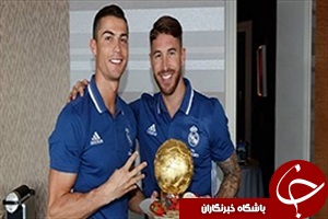 هدیه غافلگیر کننده راموس به رونالدو + فیلم