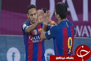 خلاصه بازی الاهلی عربستان 3 _ 5 بارسلونا + فیلم