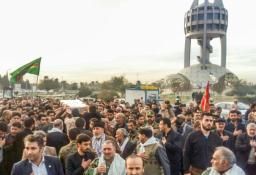 تشییع پیکر پاک شهید گلستانی امنیت پایدار، فردا
