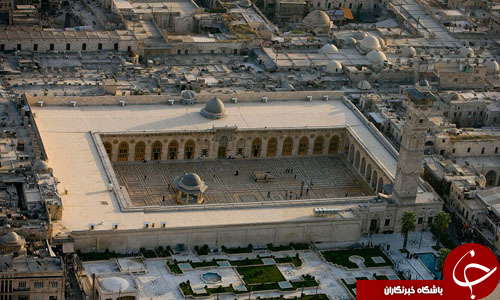مسجد بزرگ اموی حلب پیش و پس از آزادسازی+ تصاویر