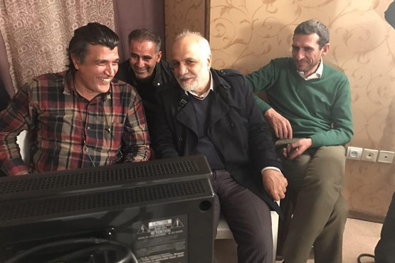 حضور مدیر شبکه یک سیما پشت صحنه سریال پرستاران