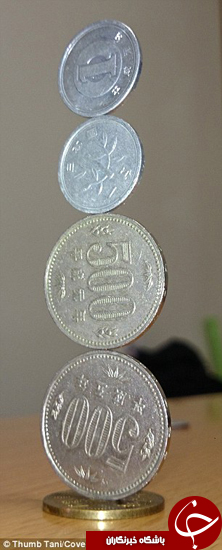 کارهای خارق&zwnj;العاده با سکه +تصاویر