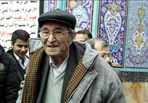 تشییع پیکر مرحوم "ابراهیم اسرافیلیان" در نجف‌آباد