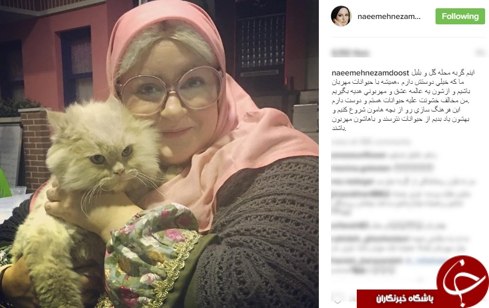عکسی جالب از هومن حاجی عبداللهی/عکس یادگاری نادر طالب زاده در جمکران/سلفی بازیگر زن با گربه