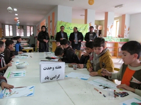 نقاشی وحدت کودکان سیاهکلی