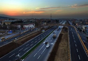 افتتاح پل روگذر 4 هزار شهید در گرگان