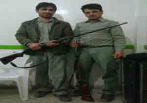 دستگیری متخلفان شکار