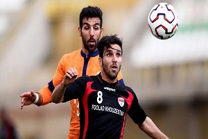 خلاصه بازی فولاد 3-0 صنعت نفت آبادان+فیلم