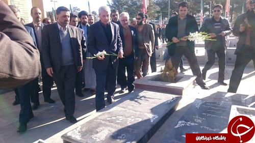 وزیر تعاون وارد کاشان شد