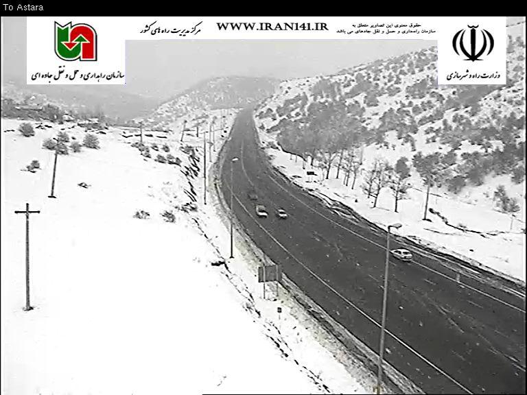بارش برف در 7 استان/ محور هراز و چالوس یک&zwnj;طرفه می&zwnj;شود+ تصاویر