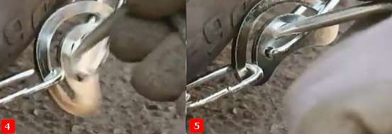 چگونه زنجیر چرخ ببنیدیم+عکس