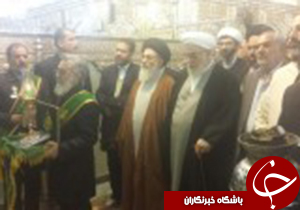 غبارروبی و عطر افشانی حرم مطهر حضرت احمد بن موسی شاهچراغ (ع)