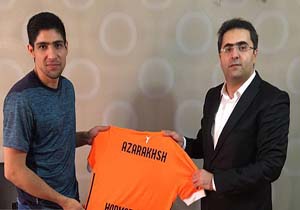 سنگربان جدید در جمع نارنجی پوشان آذرخش