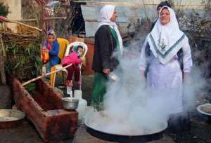 برگزاری جشنواره اربا دوشاب در فومن
