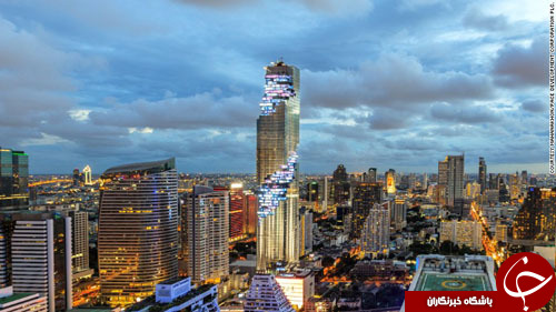 تکمیل بلندترین آسمان&zwnj;خراش تایلند+ تصاویر