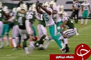 صحنه های حساس راگبی دو تیم میامی و نیوجرسی+فیلم