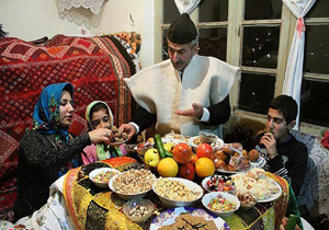 آداب و رسوم مازندرانی ها در چله شو
