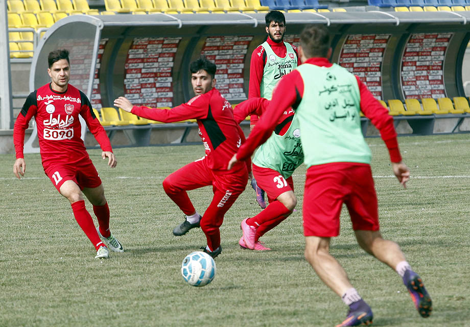 تمرین دوشنبه پرسپولیس در پشت درهای بسته برگزار می شود