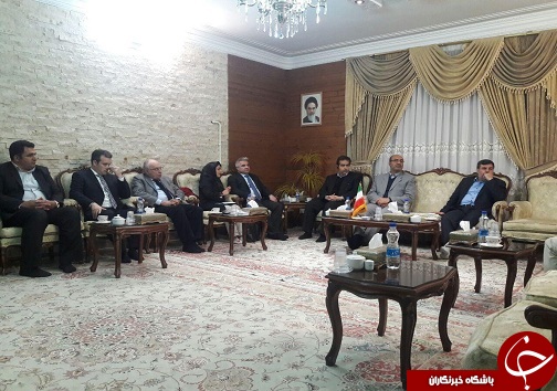 دیدار هیات اقتصادی ایتالیا با استاندار قزوین