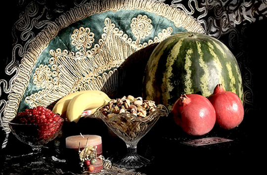 آیین های شب یلدا (شب چله) در چهارمحال و بختیاری