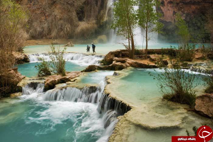 تصاویری ناب از آبشار هاواسو