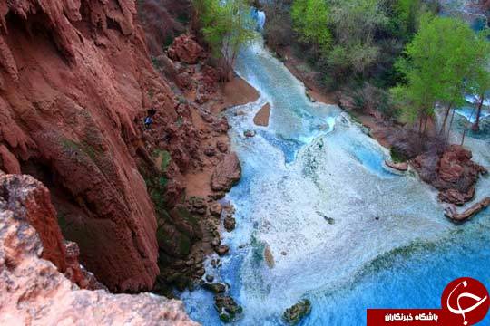 تصاویری ناب از آبشار هاواسو