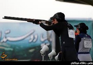 هفته نخست لیگ برتر تیراندازی بانوان گیلان