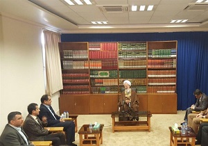 دیدار وزیر بهداشت با آیت الله جوادی آملی