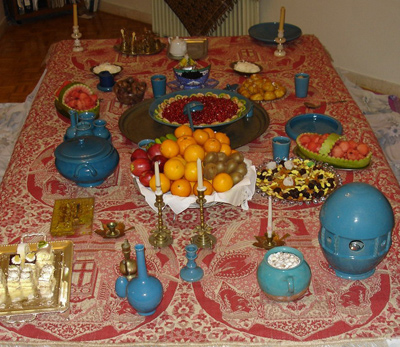 آداب و رسوم شهرهای ایران در طولانی ترین شب سال