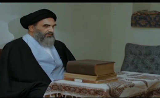تصاویری از بازیگر نقش امام خمینی (ره) در معمای شاه