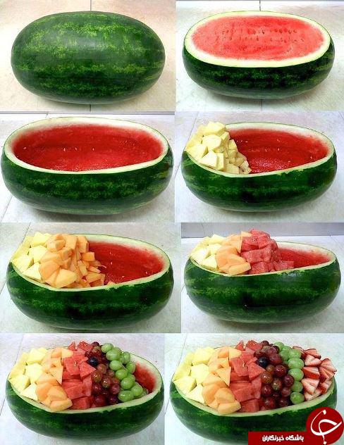 جدیدترین مدل های چیدمان سفره شب یلدا 95+تصاویر