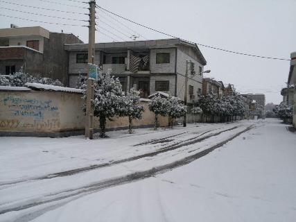 مناظر برفی گلستان