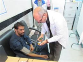واکسینه بیش از ۱۰۰۰ نفر از زائرین پیاده روی اربعین