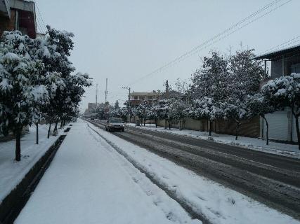 مناظر برفی گلستان