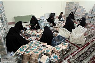 توزیع بیش از يک ميليون محصول فرهنگی به زائران رضوی