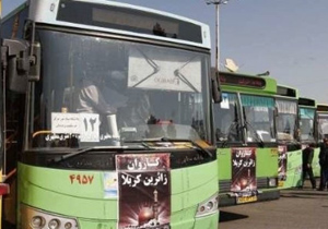 ۴۰۰ ناوگان برای جابجایی زائران از مرز مهران اضافه شد