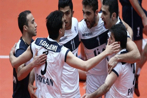 خلاصه والیبال پیکان تهران 3-0 متین ورامین+فیلم