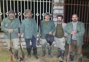 دستگیری 4 شکارچی