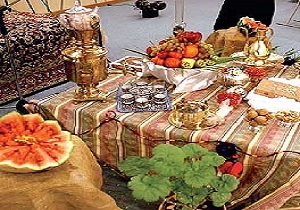 نمایشگاه یلدای اقوام در آبیک