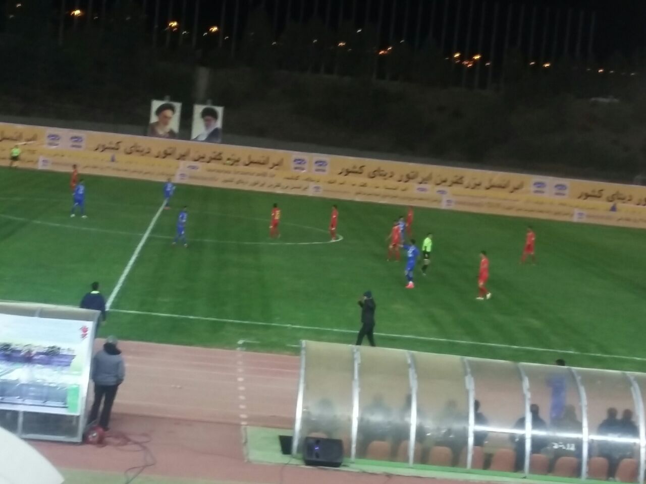 نفتى ها هو شدند/خوش و بش مربيان نفت و استقلال