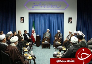 دیدار جمعی از حوزویان و دانشگاهیان با امام جمعه