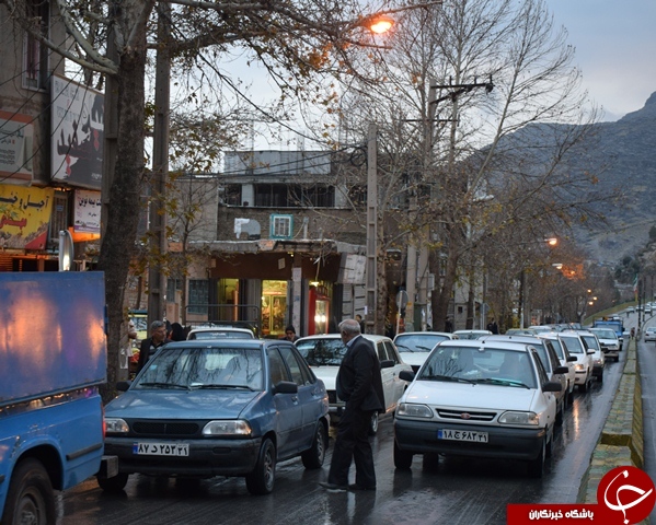 بازار داغِ غروبِ شب یلدا در سرمای خرم آباد+تصاویر