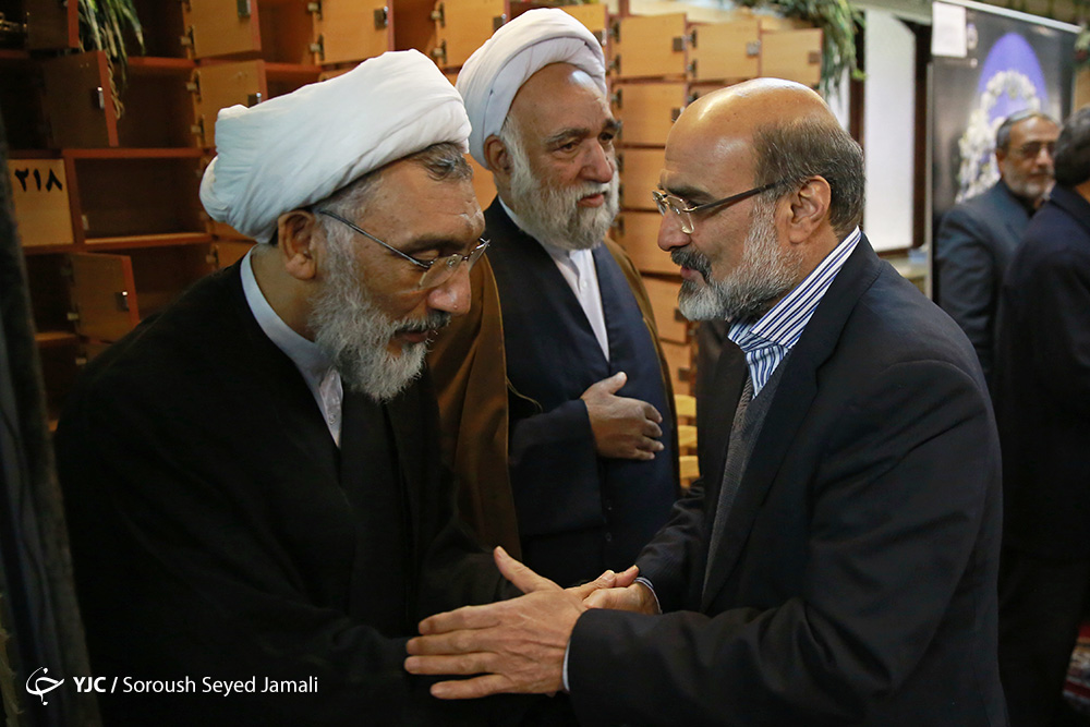 چه کسانی در مراسم ترحیم حاج شیخ عباس پورمحمدی حضور داشتند؟ + تصاویر