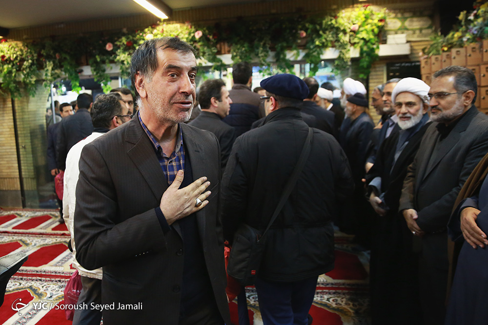 چه کسانی در مراسم ترحیم حاج شیخ عباس پورمحمدی حضور داشتند؟ + تصاویر