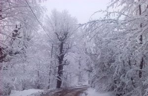 انسداد راه ارتباطی روستاهای کوهستانی دهنه محمدآبادکتول
