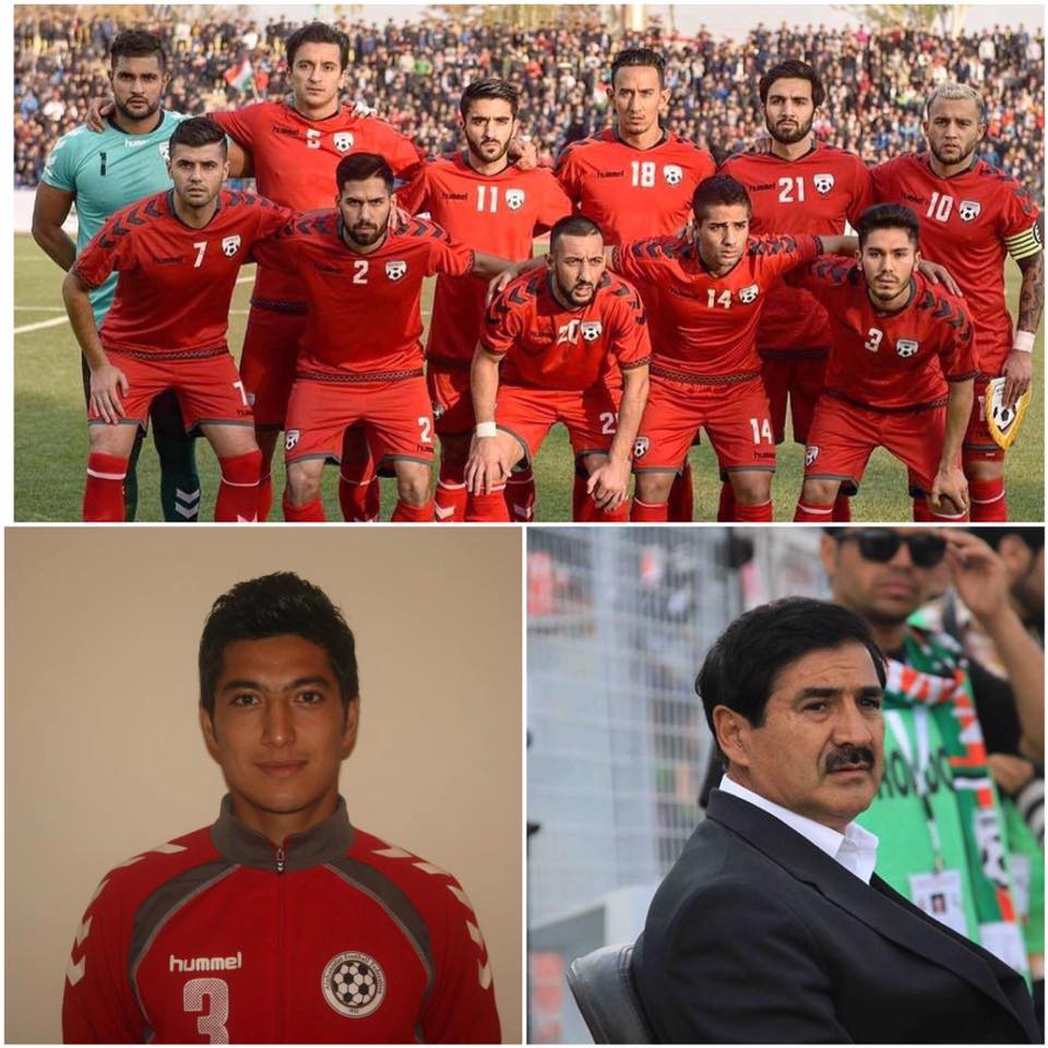 واکنش فیس&zwnj;بوکی بازیکنان تیم ملی فوتبال افغانستان به اتفاقات اخیر